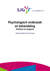 Psychologisch onderzoek en behandeling