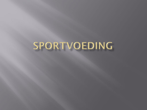 Sportvoeding - Collin van Almkerk