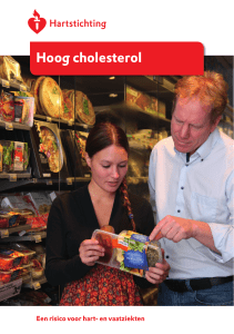 Brochure Hoog Cholesterol