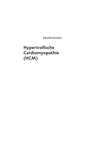 Hypertrofische Cardiomyopathie (HCM)