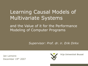 causal inference - VUB Parallel Computing Laboratory