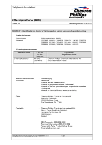 2-Mercaptoethanol (BME) - Chevron Phillips Chemical