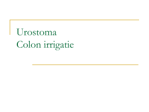 Colon irrigatie - FC