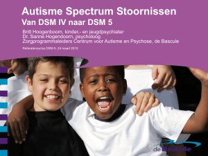 Autisme Spectrum Stoornissen