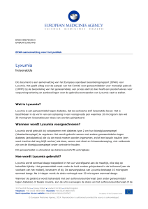 Lyxumia, INN-lixisenatide - European Medicines Agency