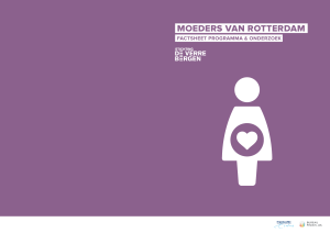 Factsheet MvR - Moeders van Rotterdam