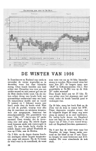 De winter van 1956 - Natuurtijdschriften