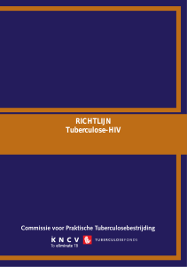 Richtlijn-tuberculose-HIV November 2013