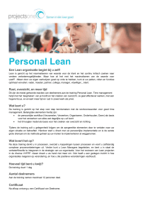 Personal Lean brochure (PDF)