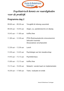 Programma dag 2 - Kennispoort Verloskunde