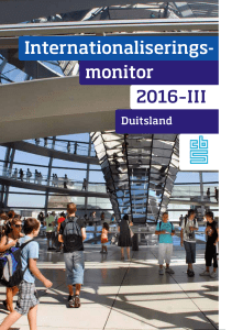 Internationaliseringsmonitor 2016-III Duitsland