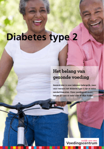 Diabetes type 2 - Samen Beter Thuis