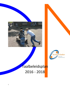 Taalbeleidsplan Van de Heuven Goedhart 30082016