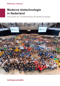 Moderne biotechnologie in Nederland