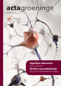 Hypofyse-adenomen Perifere zenuwblokkade