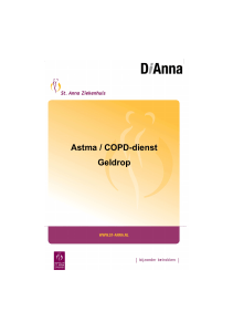 Astma en COPD Dienst - St. Anna Ziekenhuis