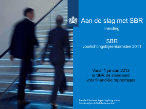 SBR en banken