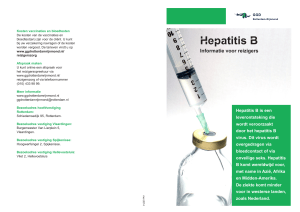 Hepatitis B - GGD Rotterdam