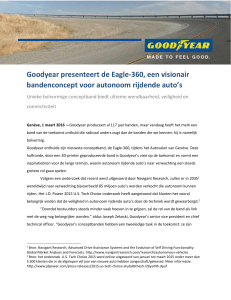 Goodyear presenteert de Eagle-360, een visionair
