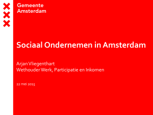 Sociaal ondernemen in Amsterdam