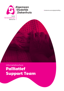 Palliatief Support Team - Algemeen Stedelijk Ziekenhuis