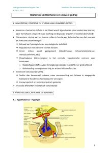Hoofdstuk 10: Hormonen en seksueel gedrag