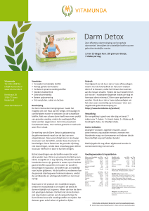 Darm Detox - Vitamunda