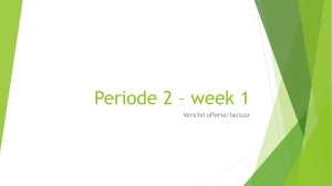 Periode 2 * week 1