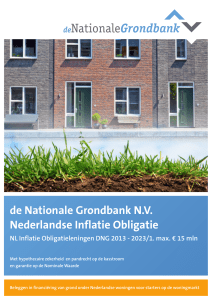 de Nationale Grondbank NV Nederlandse Inflatie