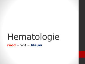 Haematologie