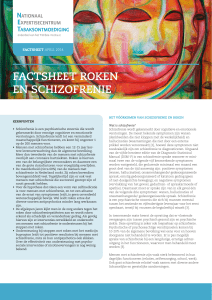 Roken en schizofrenie. Utrecht