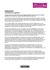 Magneten - Schooltv
