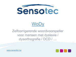 Het WoDy - Sensotec