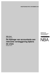 Audit Alert 23 - Nederlandse Beroepsorganisatie van Accountants