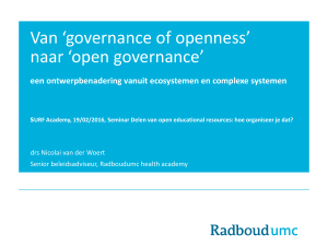 naar `open governance`