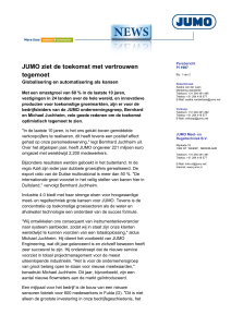 Perstekst (Nederlands) - JUMO Meet