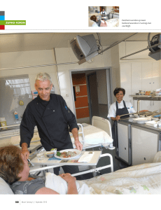 zuinig koken - Nederlandse Vereniging van Ziekenhuizen