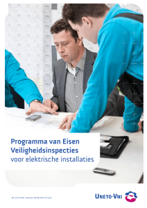 Programma van Eisen Veiligheidsinspecties voor elektrische