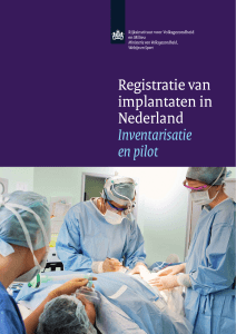 Registratie van Implantaten in Nederland