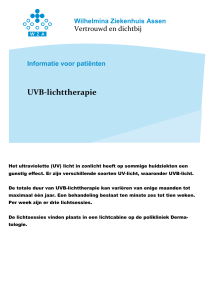 UVB-lichttherapie - Wilhelmina Ziekenhuis Assen
