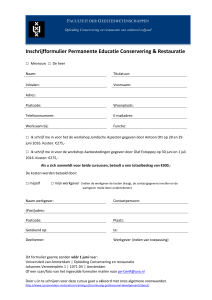 registration form workshop Legal Aspects