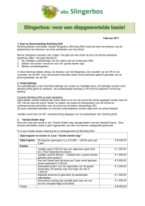 Februari 2017 1. Doel en Samenstelling Stichting SAS Stichting