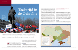 Taalstrijd in de Oekraïne - Jan Germen Janmaat homepage