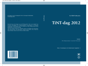TiNT-dag 2012 - NL-TERM