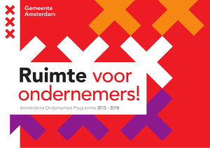 Amsterdams Ondernemers Programma 2015