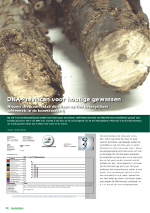 DNA-Previscan voor houtige gewassen