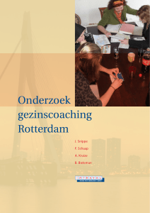 Onderzoek gezinscoaching Rotterdam