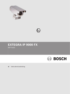 extegra ip 9000 fx - Bosch Security Systems