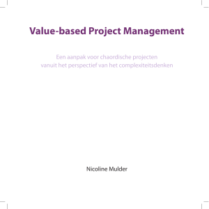 Samenvatting van het proefschrift - Value