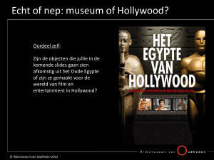 PowerPoint-presentatie - Rijksmuseum van Oudheden